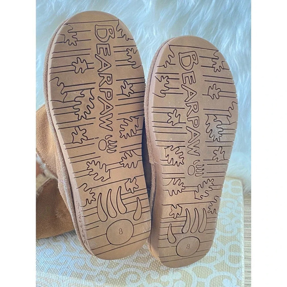 Bear Paw Boots Women's Winter Brown Warm Fall Winter Brown Boho Size US 8 - Picture 8 of 11